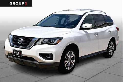 Pearl White 2017 Nissan Pathfinder SV