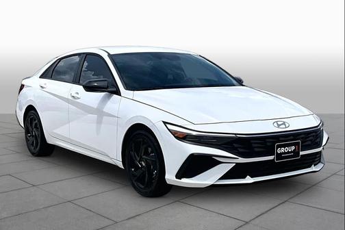 Serenity White 2026 Hyundai ELANTRA Sport