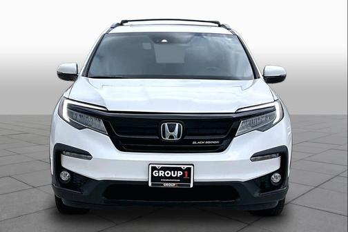 Platinum White Pearl 2021 Honda Pilot AWD Black Edition