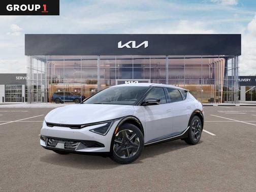 Glacial White Pearl 2026 Kia EV6 Light Long Range RWD