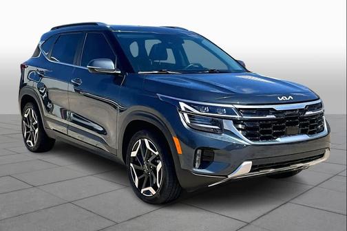 Gravity Gray 2024 Kia Seltos SX Turbo