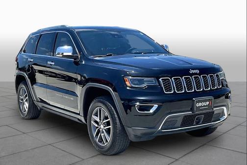Diamond Black Crystal Pearlcoat 2017 Jeep Grand Cherokee Limited