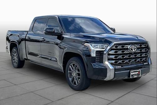 Midnight Black Metallic 2023 Toyota Tundra Platinum