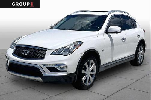 Majestic White 2017 INFINITI QX50 Base