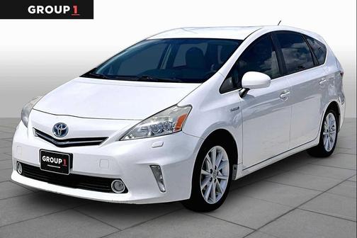 Blizzard Pearl 2012 Toyota Prius v Two
