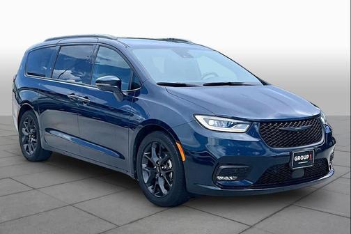 Fathom Blue Pearlcoat 2021 Chrysler Pacifica Touring L