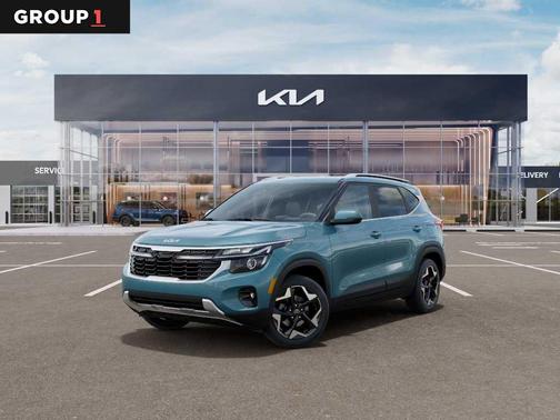 Blue 2026 Kia Seltos EX