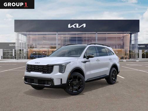 White 2026 Kia Sorento SX