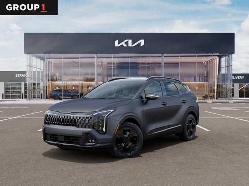 Gray 2026 Kia Sportage Plug-In Hybrid X-Line Prestige