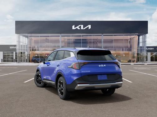Nebular Blue 2026 Kia Sportage EX