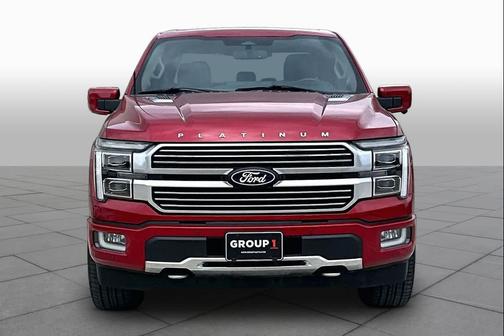 Rapid Red Metallic Tinted Clearcoat 2024 Ford F-150 Platinum