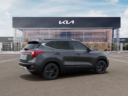 Gray 2026 Kia Seltos EX