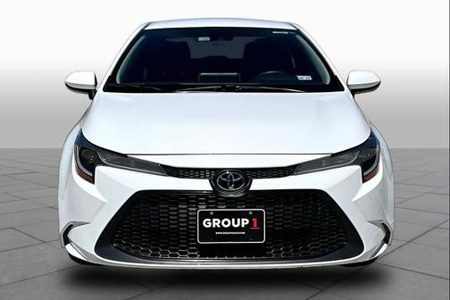 Super White 2021 Toyota Corolla LE