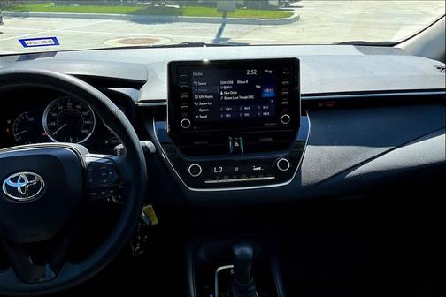 Super White 2021 Toyota Corolla LE