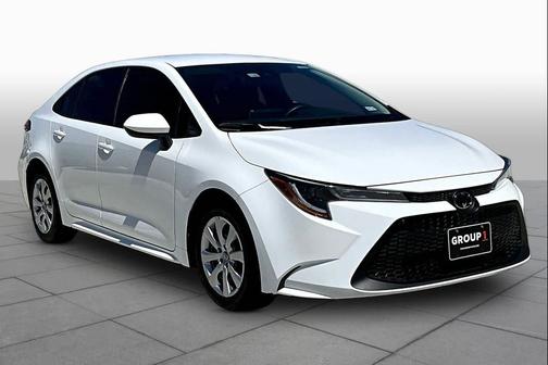 Super White 2021 Toyota Corolla LE