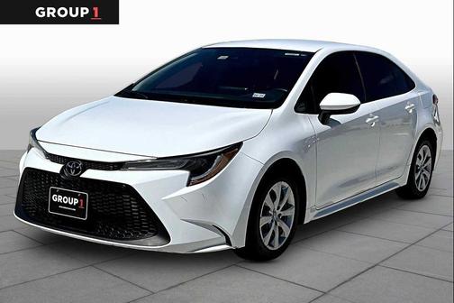 Super White 2021 Toyota Corolla LE