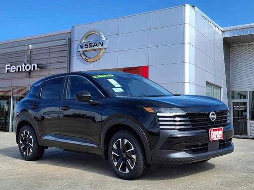 Super Black 2025 Nissan Kicks SV