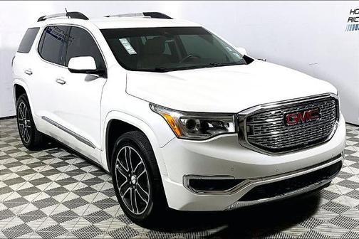 White Frost Tri-Coat 2019 GMC Acadia DENALI