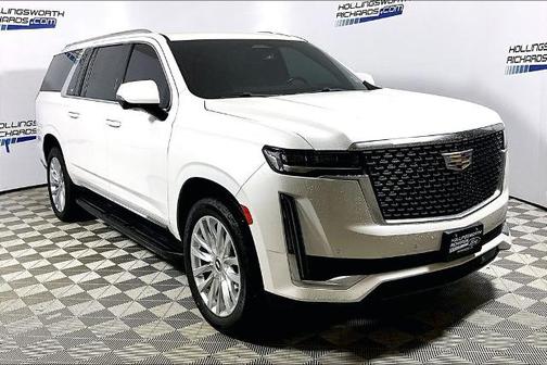 Crystal White Tri-Coat 2021 Cadillac Escalade LUXURY