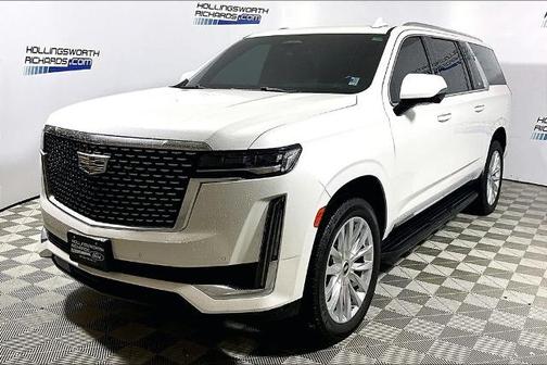 Crystal White Tri-Coat 2021 Cadillac Escalade LUXURY