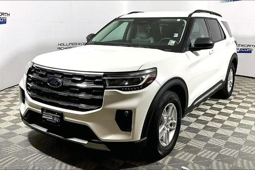STAR WHITE MET TRI-COAT 2025 Ford Explorer ACTIVE