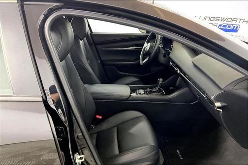 JET BLACK MICA 2025 Mazda Mazda3 PREFERRED