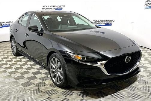 JET BLACK MICA 2025 Mazda Mazda3 PREFERRED