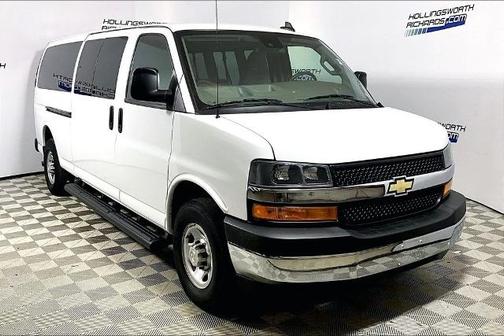 Summit White 2023 Chevrolet Express 3500 LT