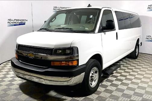 Summit White 2023 Chevrolet Express 3500 LT