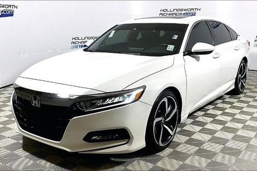 White 2018 Honda Accord SPORT 2.0T