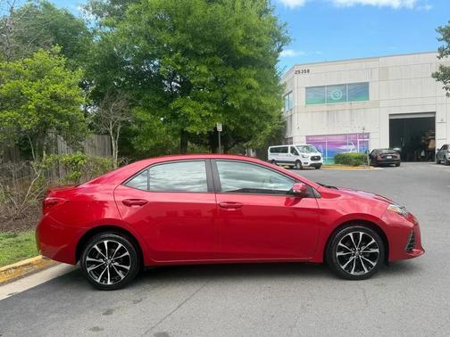 Barcelona Red Metallic 2019 Toyota Corolla SE