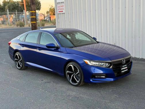 Blue 2019 Honda Accord Sport