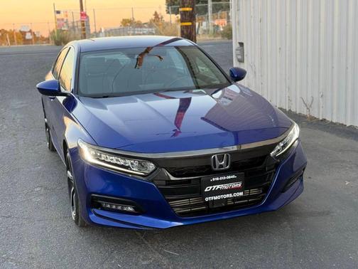 Blue 2019 Honda Accord Sport