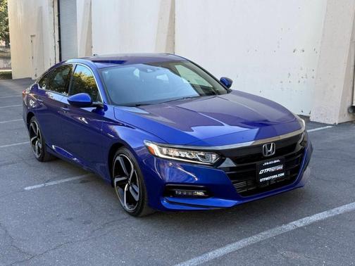 Blue 2019 Honda Accord Sport