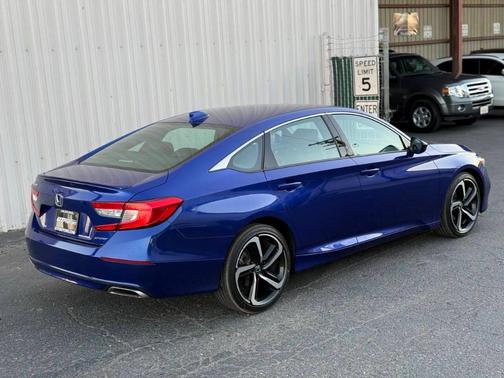 Blue 2019 Honda Accord Sport