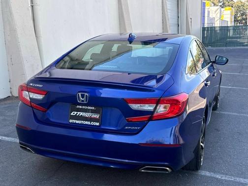 Blue 2019 Honda Accord Sport