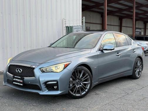 Hagane Blue 2016 INFINITI Q50 3.0T Red Sport 400