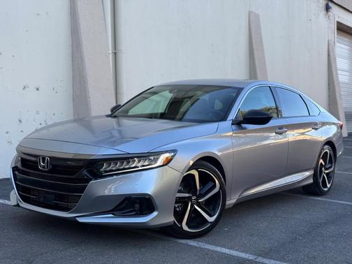 Silver 2022 Honda Accord Sport 1.5T