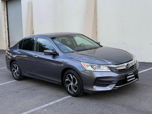 Gray 2017 Honda Accord LX