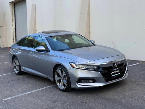 Silver 2018 Honda Accord Touring
