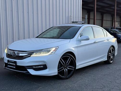 White 2016 Honda Accord Touring