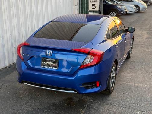 Blue 2020 Honda Civic LX