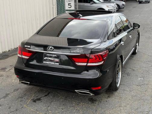 Black 2017 Lexus LS 460 Base