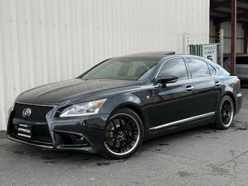 Black 2017 Lexus LS 460 Base