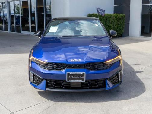 Blue 2025 Kia K5 GT-LINE