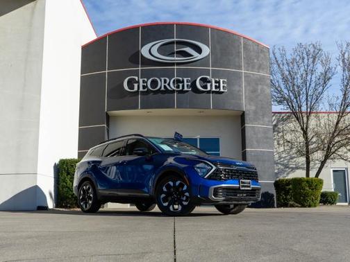 Blue 2023 Kia Sportage X-LINE