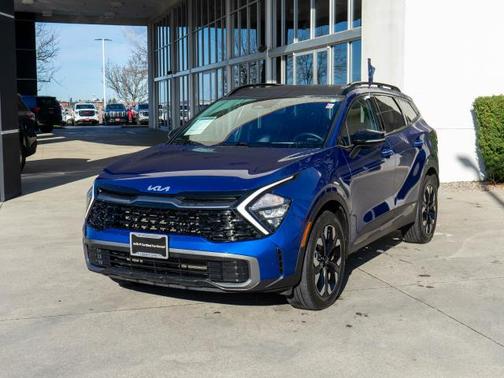 Blue 2023 Kia Sportage X-LINE