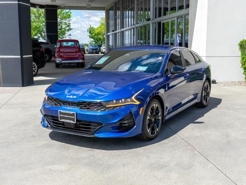Blue 2024 Kia K5 GT-LINE