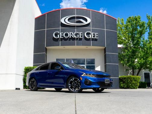 Blue 2024 Kia K5 GT-LINE