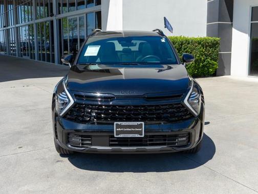 Black 2025 Kia Sportage Plug-In Hybrid X-LINE PRESTIGE